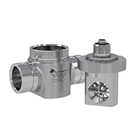 QCM Series 2 Inch (in) Meter Inside Diameter (ID) Flowmeter with Grooved Ends