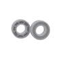 0.3750 x 0.1875 x 0.1250 Inch (in) Peek Retainer Ball Bearing with Ceramic Balls and Raceways