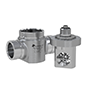 QCM Series 2 Inch (in) Meter Inside Diameter (ID) Flowmeter with Grooved Ends