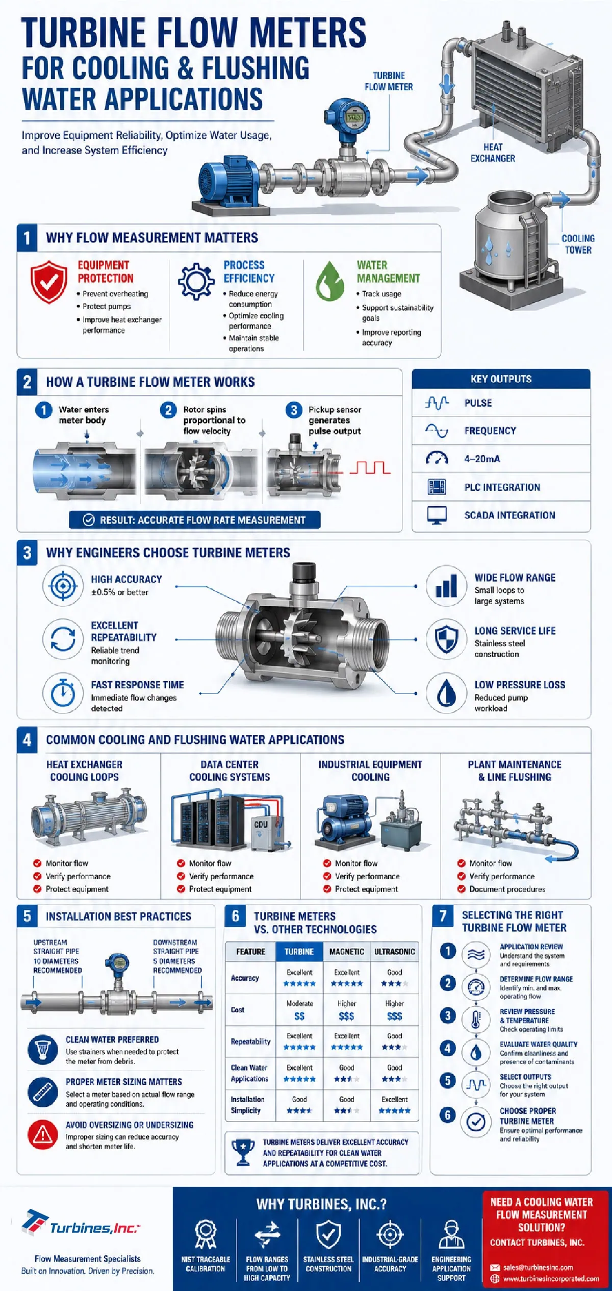 cooling water and flushing infographic