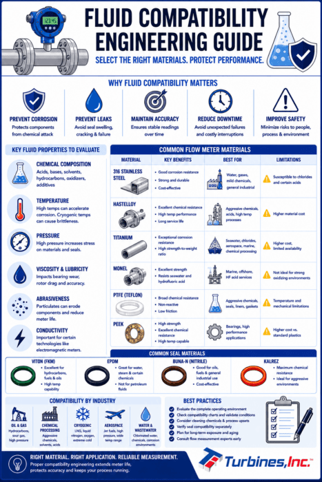 flow meter material engineering guide