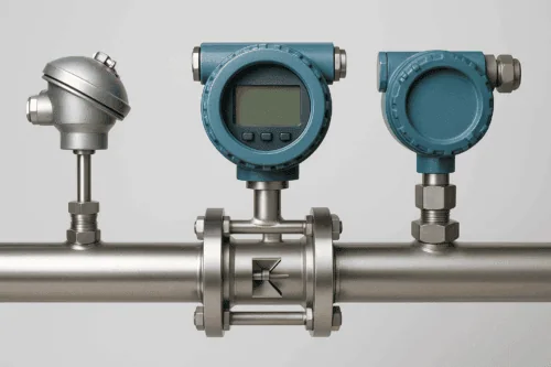 flow meters with pressure and temperature