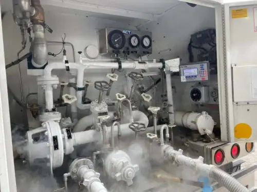 Cryogenic truck